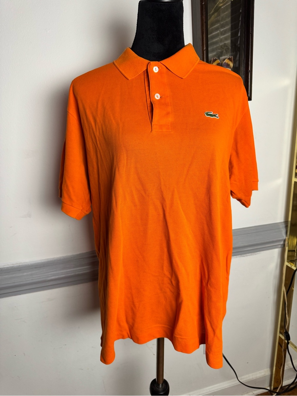 Lacoste Men's Bright Orange Classic Polo